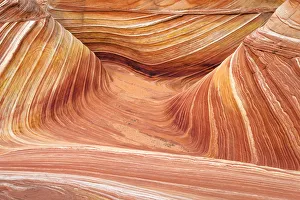 Images Dated 15th March 2013: The Wave, Coyote Buttes, Paria-Vermilion Cliffs Wilderness, Arizona USA