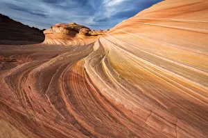 Images Dated 15th March 2013: The Wave, Coyote Buttes, Paria-Vermilion Cliffs Wilderness, Arizona, USA