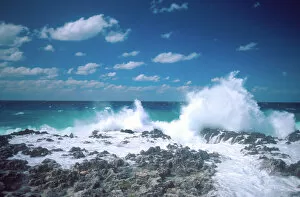 Waves in the Grand Cayman Islands