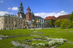 Krakow Prints: Wawel Castle, Krakow, Poland