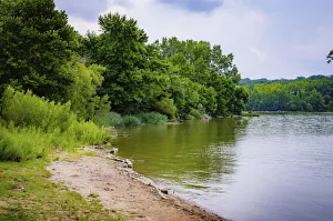 Anna Miller Prints: Whitewater Lake, Whitewater Memorial State Park, Indiana, USA