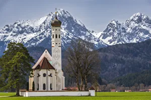 Majestic Prints: Wies Church or Wieskirche on the Romantic Road in Bavaria, Germany