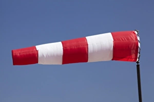 Images Dated 7th January 2010: Wind Sock, Vitacura Airfield, Santiago, Chile, South America