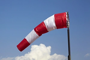 Images Dated 7th January 2010: Wind Sock, Vitacura Airfield, Santiago, Chile, South America