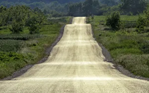Winding Road Prints: Winding road, Kostolac, Serbia