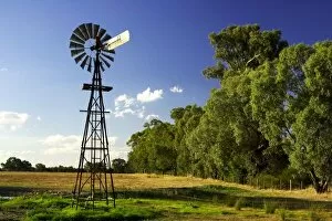 Windmill near Hume Highway, Victoria, Australia