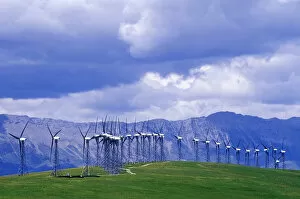 Windmills at Pincher Creek, Alberta, Canada
