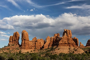 Images Dated 12th September 2024: The Windows, Arches National Park, Utah, US