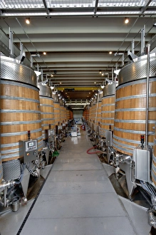 Images Dated 27th September 2010: Wine distilling machinery, Castle Banfi, Tuscany, Italy
