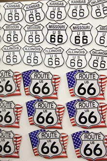 Images Dated 16th January 2012: Winslow, Arizona, United States. Route 66