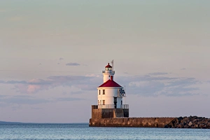 Wisconsin Prints: Wisconsin Point Lighthouse near Superior, Wisconsin, USA