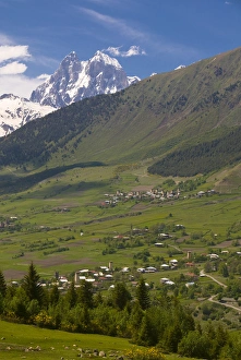 Images Dated 1st June 2010: Wonderful mountain scenery of Svanetia, Georgia