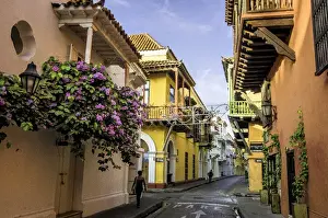 Images Dated 14th January 2015: Wonderful Spanish colonial architecture is a confection in the Old City, Cuidad Vieja
