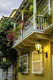 Images Dated 15th January 2015: Wonderful Spanish colonial architecture is a confection in the Old City, Cuidad Vieja