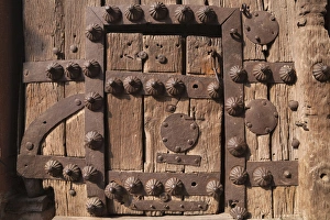 Wood gate in Taj Mahal (UNESCO World Heritage site), Agra, India