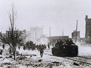 Russia Prints: WORLD WAR II (1939-1945). Battle of Stalingrad. Fought between the German and Soviet army