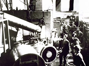 Wwii Prints: WORLD WAR II (1939-1945). U. S. team carrying out the work of destruction of laboratories