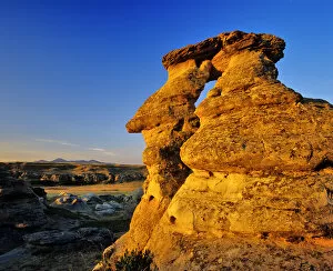 Writing on Stone Provincial Park in Alberta Canada