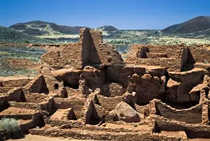 Wupatki Ruins National Monument was home to an Anasazi culture, the ancestors to the Hopi