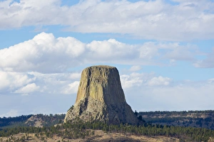 Images Dated 18th October 2016: WY, Devils Tower National Monument, Devils Tower