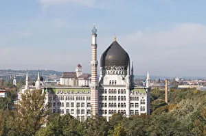 Islamic Prints: Yenidze Cigarette Factory Dresden, germany