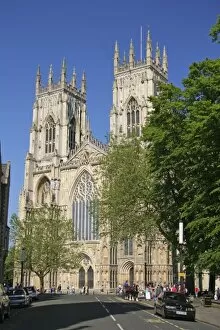 York, England. The brilliant York Cathedral