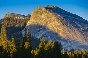Mark Williford Prints: Yosemite National Park, CA, Lembert Dome in Evening Glow