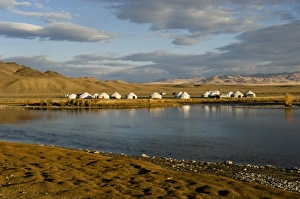 Abode Prints: Yurt camp